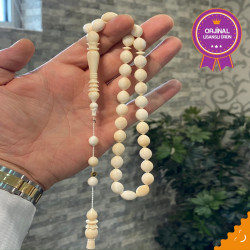 Özel Usta İşçilikli Sistemli Balina Dişi Tespih