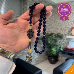 Özel Usta İşçilikli Trabzon Kazazlı Ateş Kehribar Tesbih Ak1619