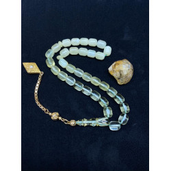 Özel Püskül Takımlı Damla Kehribar Tesbih Bna323