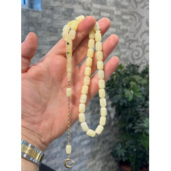 Özel Usta İşçilikli Özel Püskül Damla Kehribar Tesbih