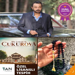 Bir Zamanlar Çukurova Özel Usta İşçilikli Ateş Kehribar Tesbih Ck2