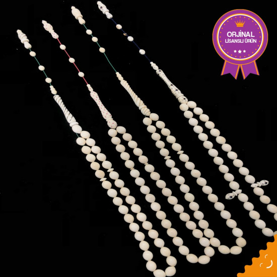 Üst Düzey Koleksiyonluk Ivory (Fildişi) Tesbih Serisi,Hayvansal Tesbih Tesbih